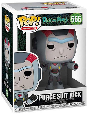 Figurine Funko Pop Rick et Morty #566 Rick Costume de Purge 