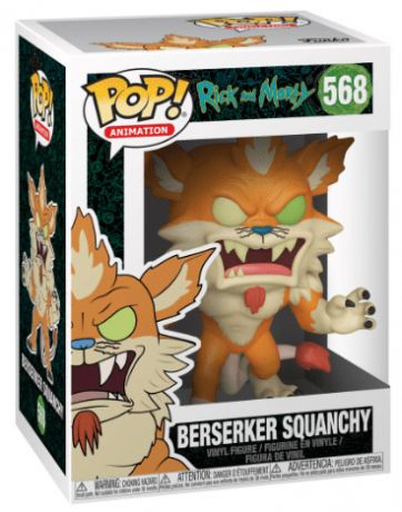 Figurine Funko Pop Rick et Morty #568 Berserker Squanchy