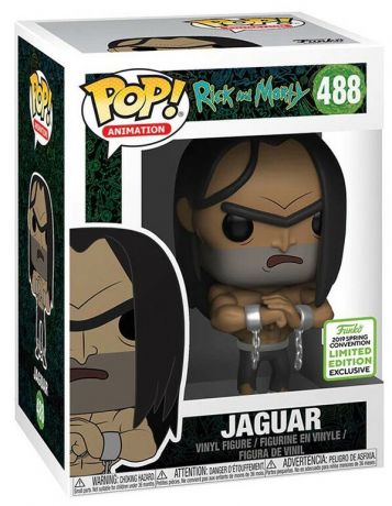 Figurine Funko Pop Rick et Morty #488 Jaguar torse nu