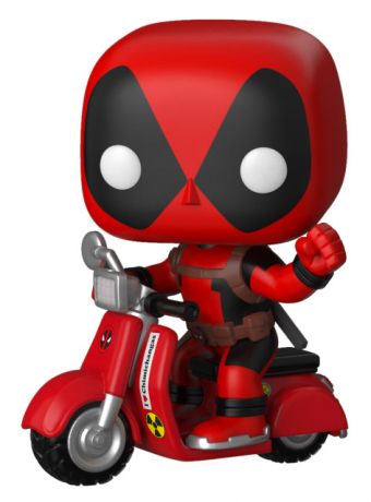 Figurine Funko Pop Deadpool [Marvel] #48 Deadpool en scooter
