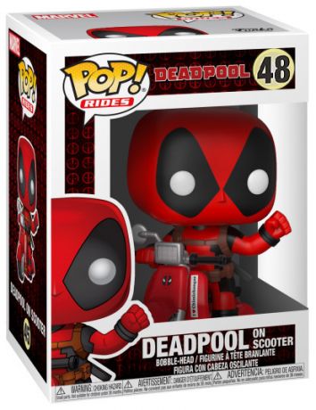 Figurine Funko Pop Deadpool [Marvel] #48 Deadpool en scooter
