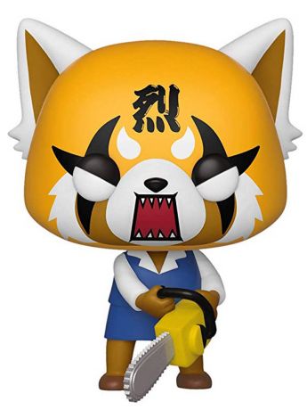 Figurine Funko Pop Sanrio #22 Aggretsuko avec tronçonneuse