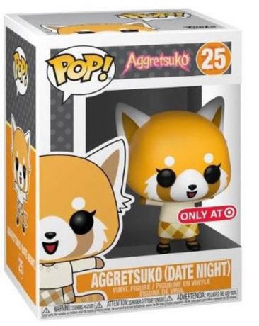 Figurine Funko Pop Sanrio #25 Aggretsuko rendez-vous nocturne