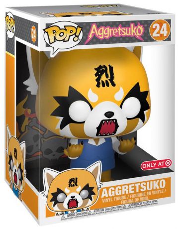 Figurine Funko Pop Sanrio #24 Aggretsuko enragé - 25 cm 