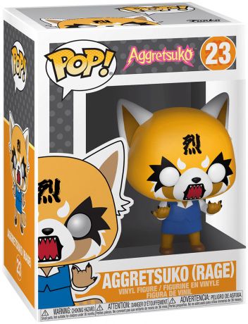 Figurine Funko Pop Sanrio #23 Aggretsuko enragé