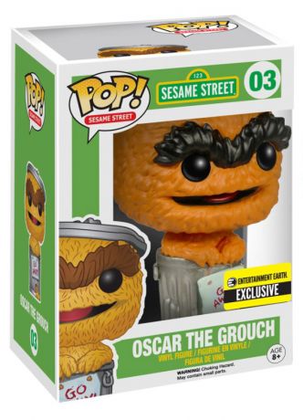 Figurine Funko Pop Sesame Street #03 Mordicus - Orange