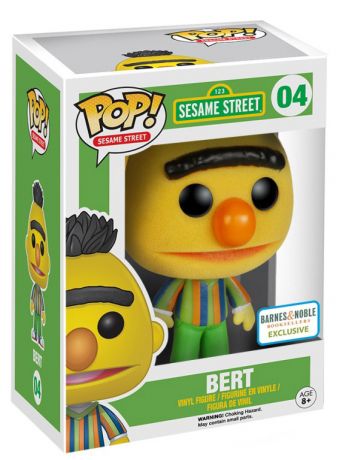 Figurine Funko Pop Sesame Street #04 Bart - Floqué