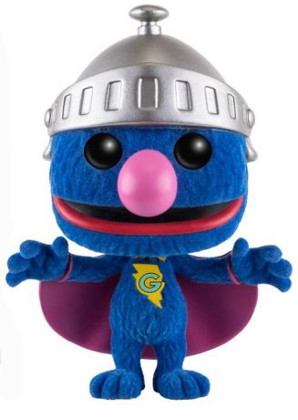 Figurine Funko Pop Sesame Street #01 Super Grover - Floqué