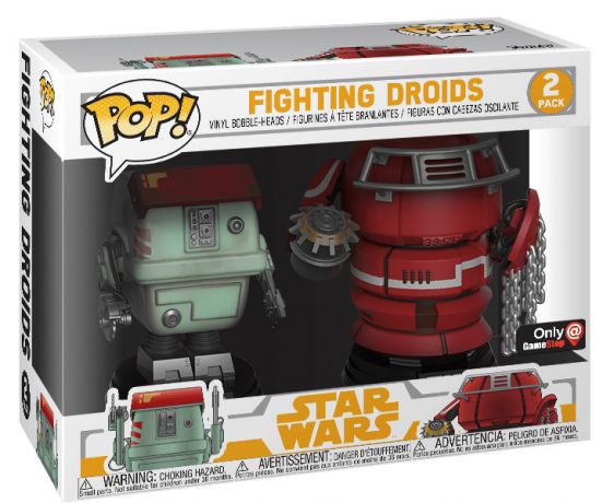 Figurine Funko Pop Solo : A Star Wars Story W1 - Fight Droids - 2 pack