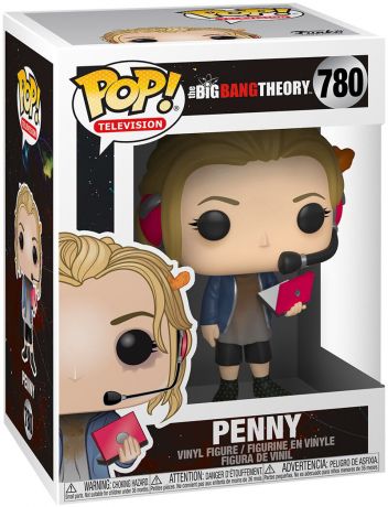 Figurine Funko Pop The Big Bang Theory #780 Penny avec ordinateur