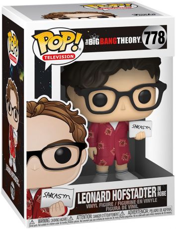 Figurine Funko Pop The Big Bang Theory #778 Leonard Hofstadter en Peignoir
