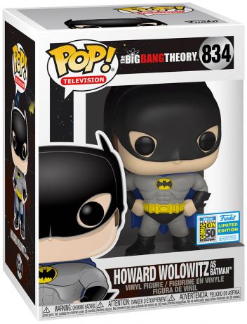 Figurine Funko Pop The Big Bang Theory #834 Howard Wolowitz déguisé en Batman