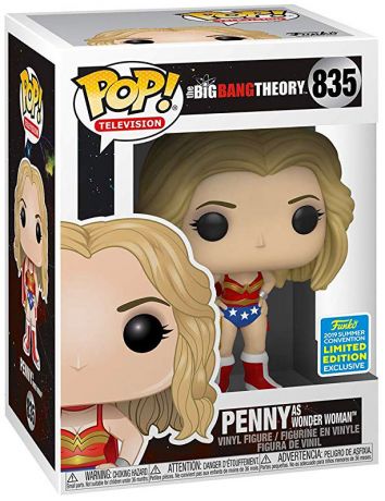 Figurine Funko Pop The Big Bang Theory #835 Penny déguisée en Wonder Woman