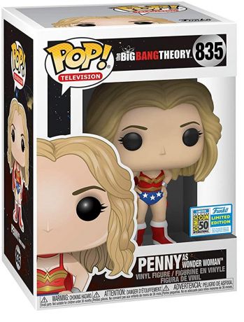 Figurine Funko Pop The Big Bang Theory #835 Penny déguisée en Wonder Woman