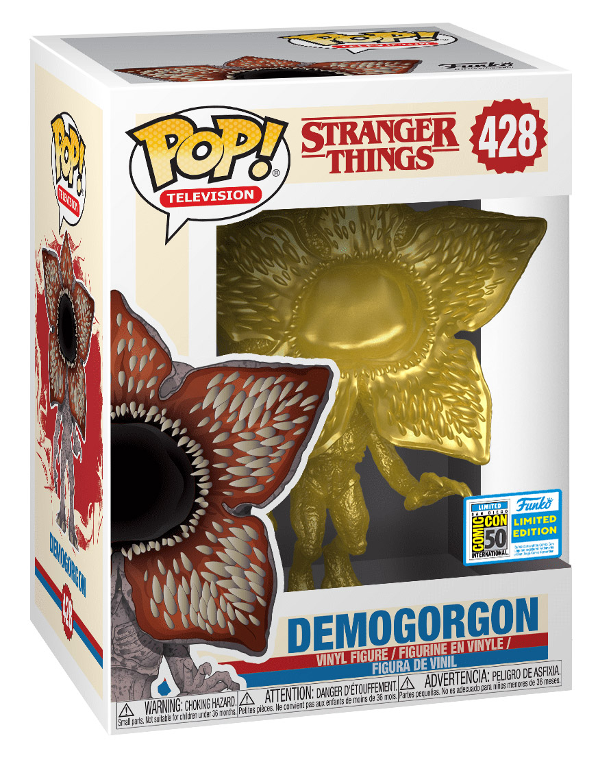 Gold demogorgon funko 2025