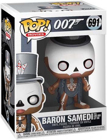 Figurine Funko Pop James Bond 007 #691 Baron Samedi - Live and Let Die