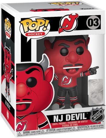 Figurine Funko Pop NHL Mascottes  #03 NJ Devil