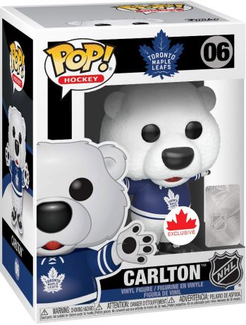 Figurine Funko Pop NHL Mascottes  #06 Maple Leafs - Carlton the Bear