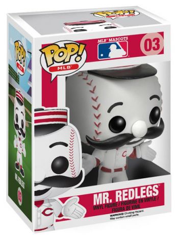 Figurine Funko Pop MLB : Ligue Majeure de Baseball #03 M. Red