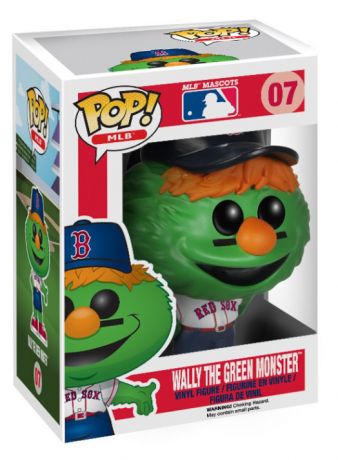 Figurine Funko Pop MLB : Ligue Majeure de Baseball #07 Wally le Monstre Vert