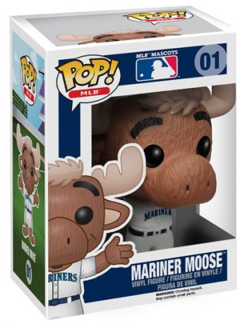 Figurine Funko Pop MLB : Ligue Majeure de Baseball #01 Elan Mariner 