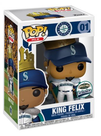 Figurine Funko Pop MLB : Ligue Majeure de Baseball #01 Felix Hernandez 