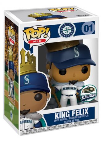 Figurine Funko Pop MLB : Ligue Majeure de Baseball #01 Felix Hernandez 