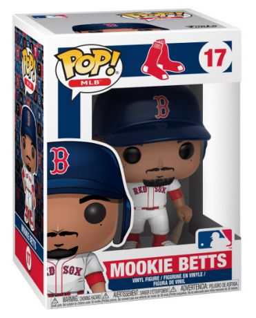 Figurine Funko Pop MLB : Ligue Majeure de Baseball #17 Mookie Betts