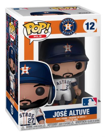 Figurine Funko Pop MLB : Ligue Majeure de Baseball #12 Jose Altuve