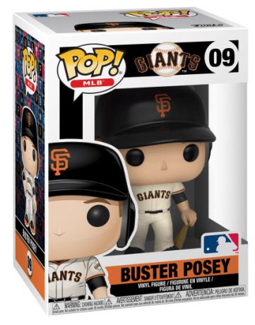 Figurine Funko Pop MLB : Ligue Majeure de Baseball #09 Buster Posey