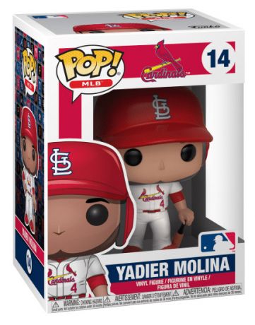 Figurine Funko Pop MLB : Ligue Majeure de Baseball #14 Yadier Molina