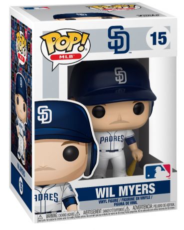Figurine Funko Pop MLB : Ligue Majeure de Baseball #15 Wil Meyers