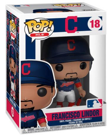 Figurine Funko Pop MLB : Ligue Majeure de Baseball #18 Francisco Lindor