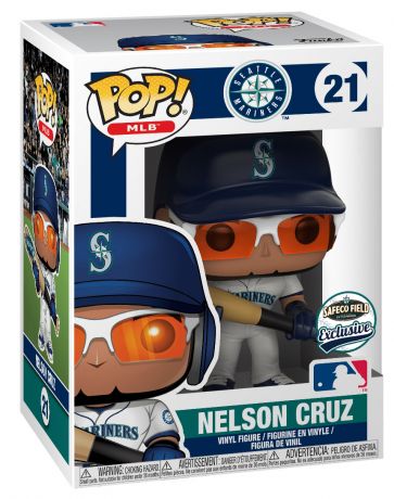 Figurine Funko Pop MLB : Ligue Majeure de Baseball #21 Nelson Cruz