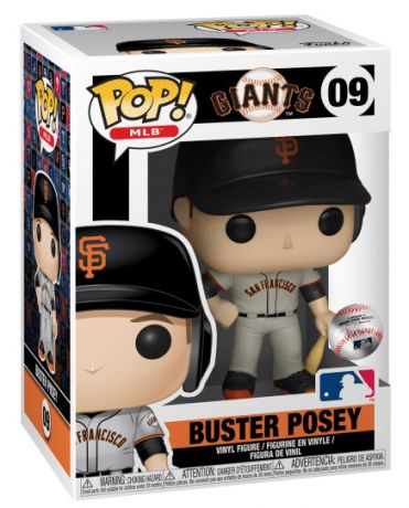 Figurine Funko Pop MLB : Ligue Majeure de Baseball #09 Buster Posey
