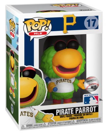 Figurine Funko Pop MLB : Ligue Majeure de Baseball #17 Pirate Parrot