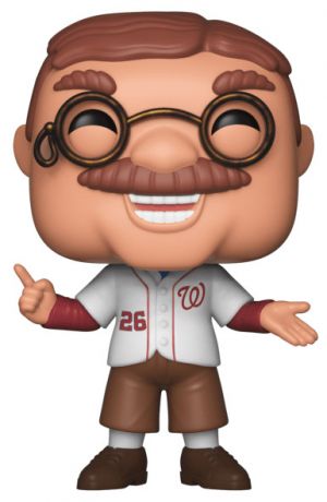Figurine Funko Pop MLB : Ligue Majeure de Baseball #15 Theodore Roosevelt