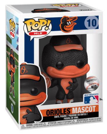 Figurine Funko Pop MLB : Ligue Majeure de Baseball #10 Orioles Mascotte