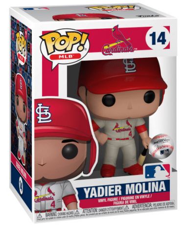 Figurine Funko Pop MLB : Ligue Majeure de Baseball #14 Yadier Molina