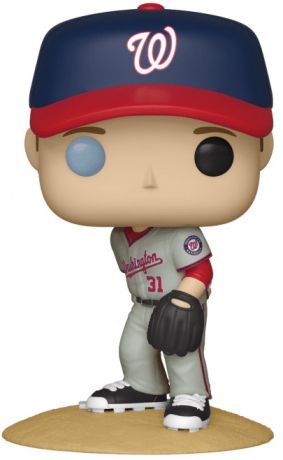 Figurine Funko Pop MLB : Ligue Majeure de Baseball #16 Max Scherzer