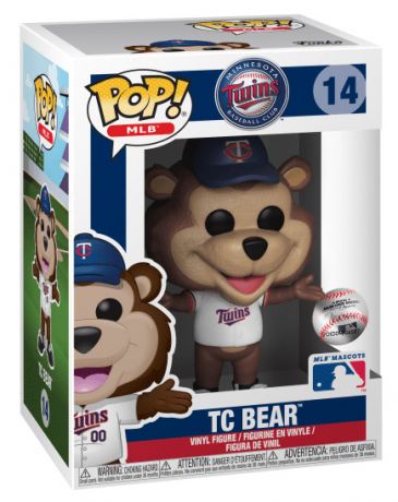 Figurine Funko Pop MLB : Ligue Majeure de Baseball #14 TC Bear