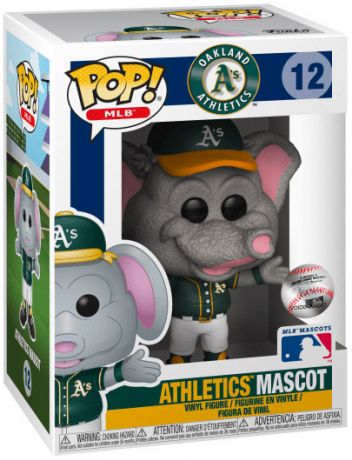 Figurine Funko Pop MLB : Ligue Majeure de Baseball #12 Athletics Mascotte