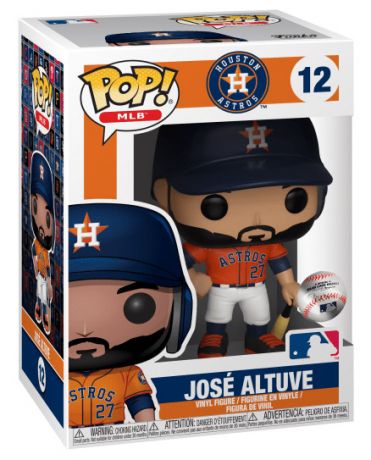 Figurine Funko Pop MLB : Ligue Majeure de Baseball #12 Jose Altuve