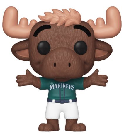 Figurine Funko Pop MLB : Ligue Majeure de Baseball #01 Mariner Moose Northwest Green