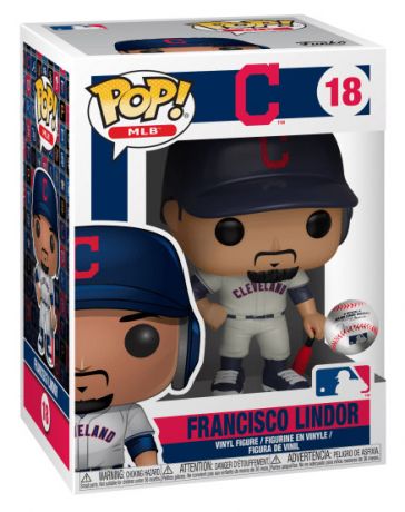 Figurine Funko Pop MLB : Ligue Majeure de Baseball #18 Francisco Lindor