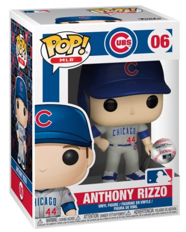 Figurine Funko Pop MLB : Ligue Majeure de Baseball #06 Anthony Rizzo