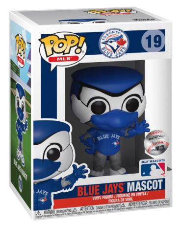 Figurine Funko Pop MLB : Ligue Majeure de Baseball #19 Blue Jays Mascotte