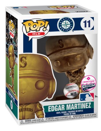 Figurine Funko Pop MLB : Ligue Majeure de Baseball #11 Edgar Martinez - Bronze