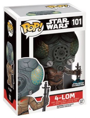 Figurine Funko Pop Star Wars 7 : Le Réveil de la Force #101 4-LOM Célébration