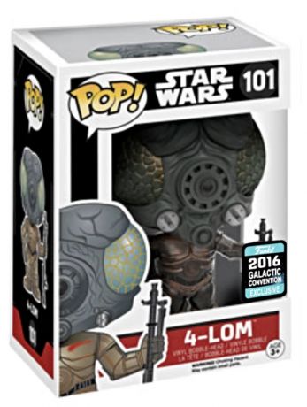 Figurine Funko Pop Star Wars 7 : Le Réveil de la Force #101 4-LOM Célébration